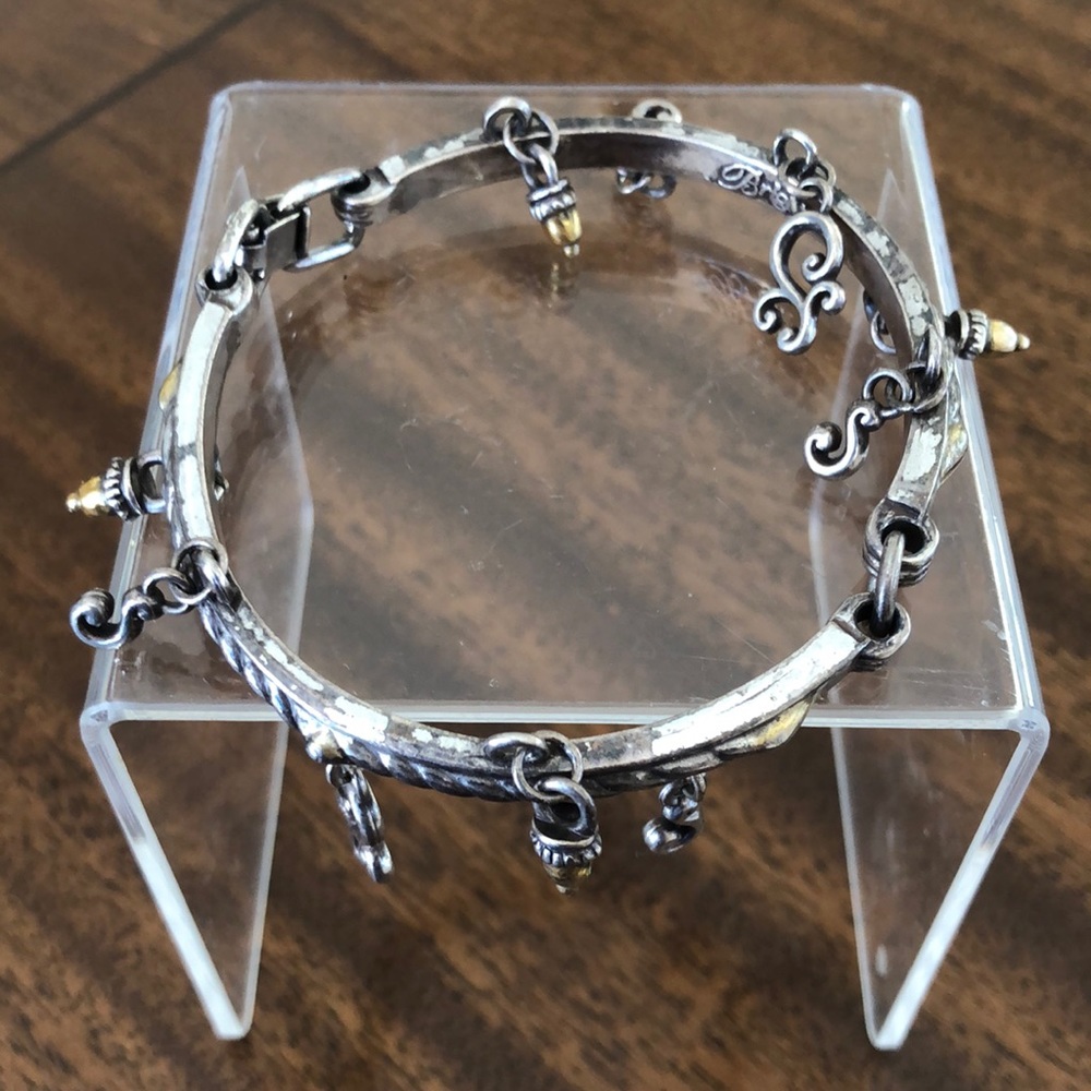 Brighton retired rare collector charm bangle bracelet